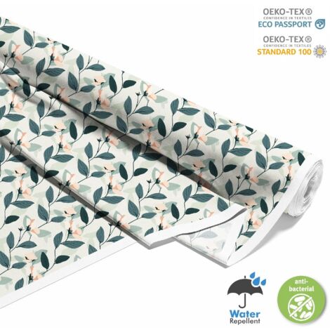 TISSUS DÉCORATIFS D'EXTÉRIEUR OXFORD - Motif Fleurs I DX5379