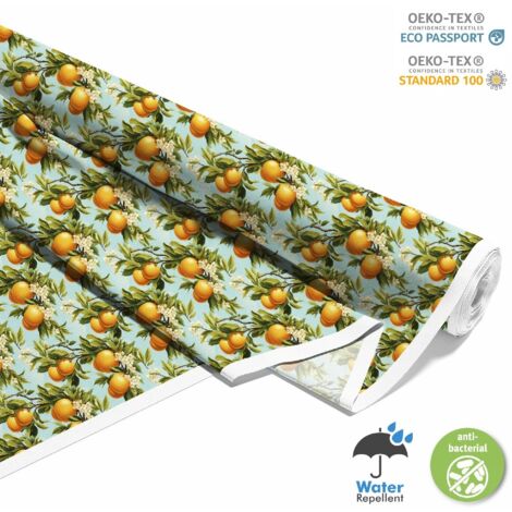 TISSUS DÉCORATIFS D'EXTÉRIEUR OXFORD - Motif Fruits  DX6168
