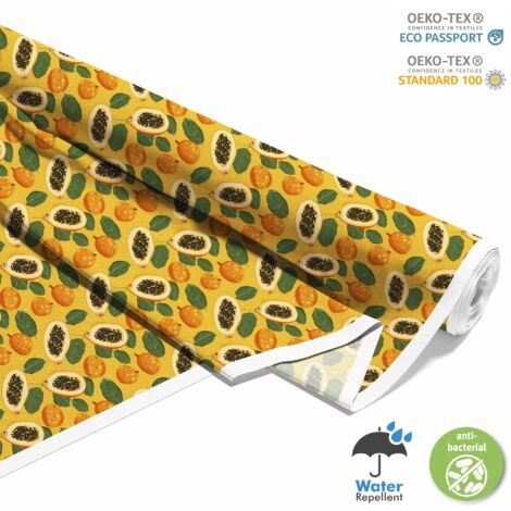 TISSUS DÉCORATIFS D'EXTÉRIEUR OXFORD - Motif Fruits  DX6537
