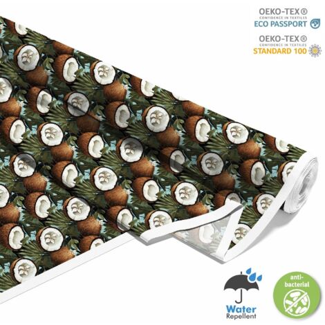 TISSUS DÉCORATIFS D'EXTÉRIEUR OXFORD - Motif Fruits  DX6702