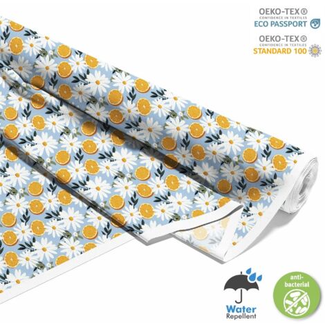 TISSUS DÉCORATIFS D'EXTÉRIEUR OXFORD - Motif Fruits  DX6744