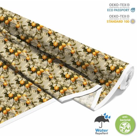 TISSUS DÉCORATIFS D'EXTÉRIEUR OXFORD - Motif Fruits  DX6766