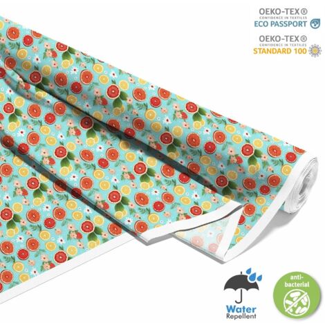 TISSUS DÉCORATIFS D'EXTÉRIEUR OXFORD - Motif Fruits  DX6850