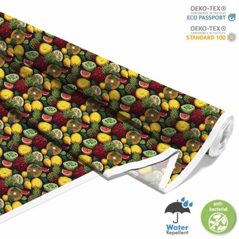 TISSUS DÉCORATIFS D'EXTÉRIEUR OXFORD - Motif Fruits  DX6964