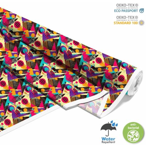 TISSUS DÉCORATIFS D'EXTÉRIEUR OXFORD - Motif Géométrique I DX3137