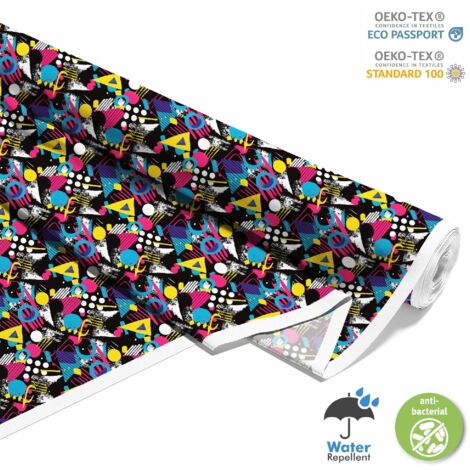 TISSUS DÉCORATIFS D'EXTÉRIEUR OXFORD - Motif géométrique I DX3265