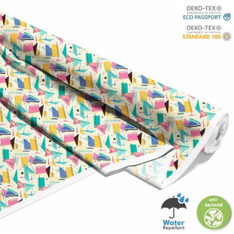 TISSUS DÉCORATIFS D'EXTÉRIEUR OXFORD - Motif Géométrique I DX3525