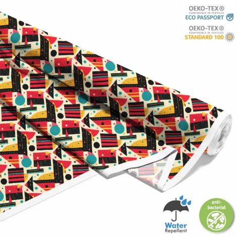 TISSUS DÉCORATIFS D'EXTÉRIEUR OXFORD - Motif Géométrique I DX3616