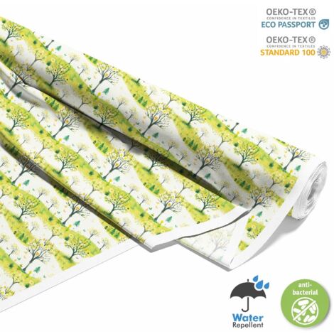 TISSUS DÉCORATIFS D'EXTÉRIEUR OXFORD - Motif Printemps I DX7506