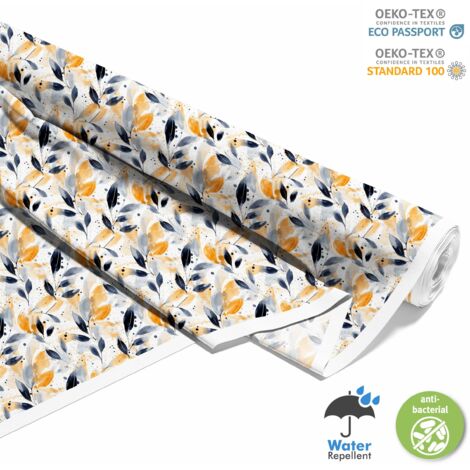 TISSUS DÉCORATIFS D'EXTÉRIEUR OXFORD - Motif végétal - DX2072