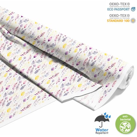 TISSUS DÉCORATIFS D'EXTÉRIEUR OXFORD - Motif végétal - DX2558