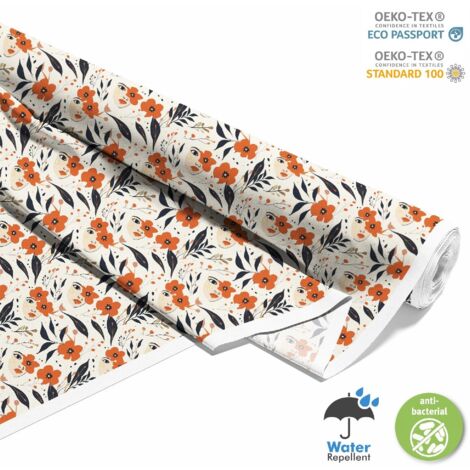 Tissus d'extérieur Oxford - Motif Femini  DX10266