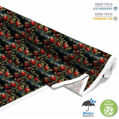 Tissus d'extérieur Oxford - Motif fruits  DX6885