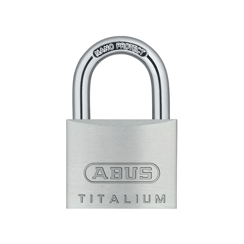 Abus - 64TI/40mm titalium� Padlock Keyed Alike KA6412 - ABUKA54587