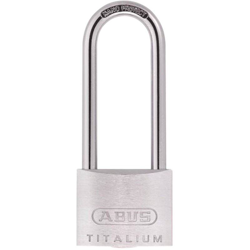Abus - 56226 80TI/40mm titalium Padlock 40mm Long Shackle Keyed Alike KA8012