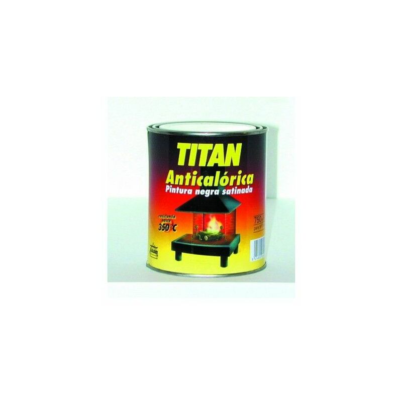 

Pintura Anticalorica Satinada Negra 750ml 01c030234 - Titan