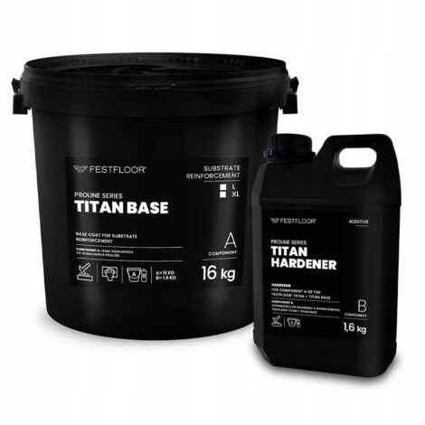 TITAN BASE 16 KG + 1,6 KG - primer per microcemento Titan