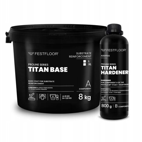 TITAN BASE 8 KG + 0,8 KG - primer per microcemento Titan