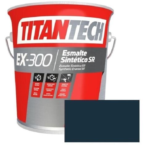 TITAN esmalte s/r ex300 ral 7016 antracita 4l titantech , El ESMALTE S/R EX300 RAL 7016 ANTRACITA es un esmalte sintético industrial de alta calidad, perfect