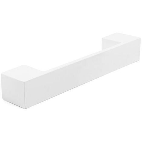titan tirador zamak acabado gris ral 9006, blanco mate y negro mate distancia 128 acabado blanco mate