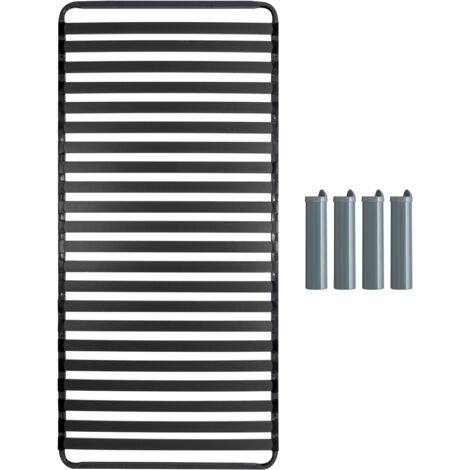 TITANIUM 22 - Pack Sommier 22 Lattes 90x190cm + 4 Pieds