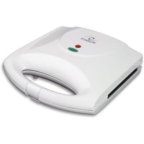 Titanum sandwich maker with grill plate fontina white