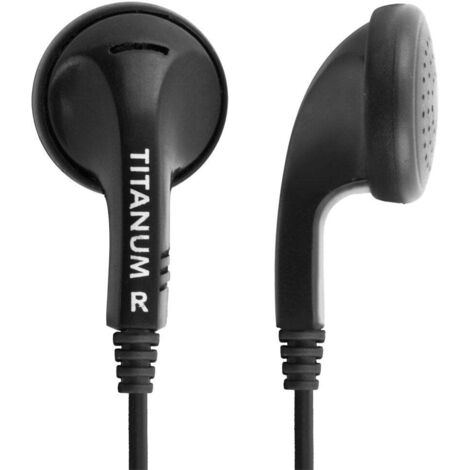 Titanum Stereo-Ohrhörer Th108 Schwarz