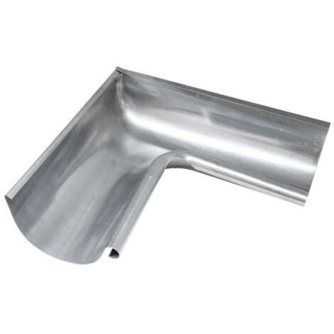 TITANZINK Rinnenwinkel Inneneck 90° 8-teilig 25er, halbrund, nahtlos tiefgezogen 250/300
