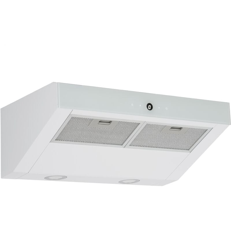 Respekta - Hotte aspirante 60 cm sans t�te sous plan Hotte aspirante blanche