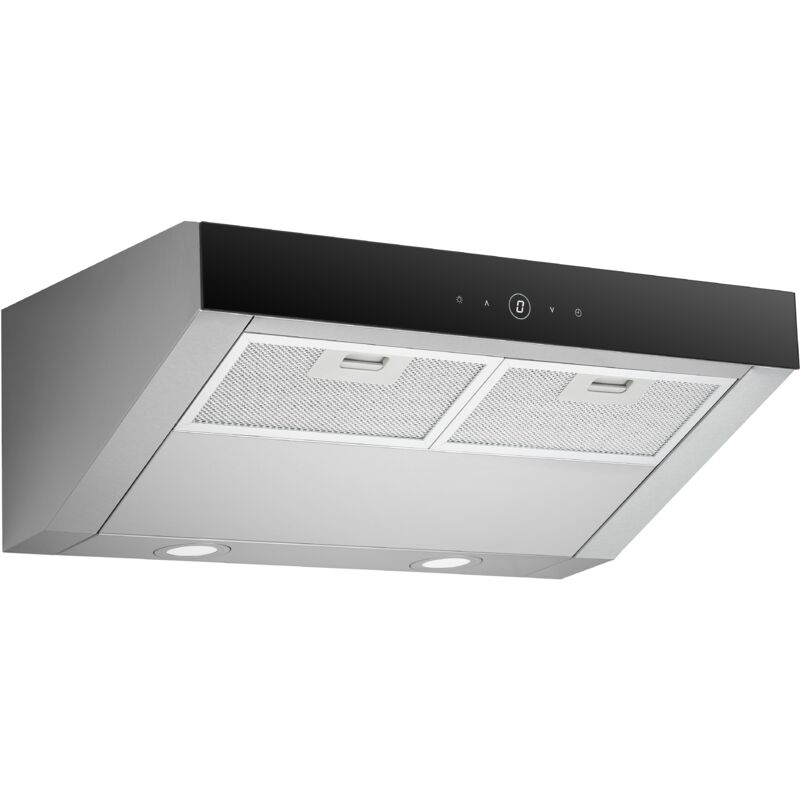 Respekta - Hotte aspirante 60 cm hotte encastrable sans hauteur perdue hotte aspirante en acier inoxydable