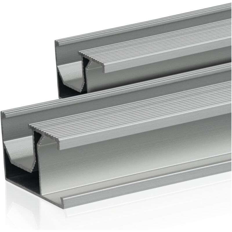 Rail de montage universel en aluminium Zelsius 150 cm pour un module solaire, rail de fixation, 2 pièces