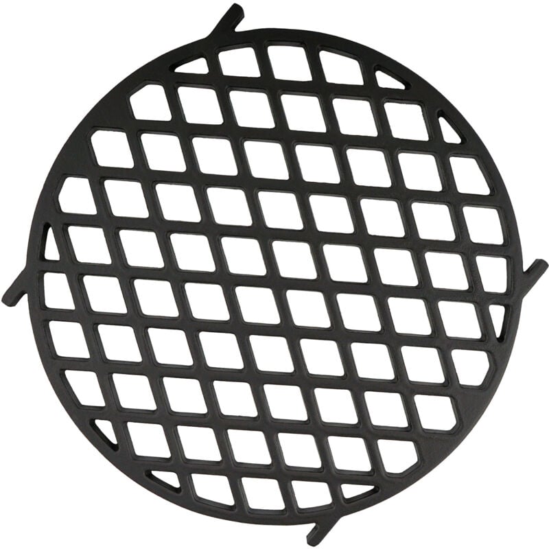 Grille de cuisson en fonte ø 30 cm, grille en fonte adaptée au gril sphérique de 57cm, accessoires de barbecue - Bbq-toro