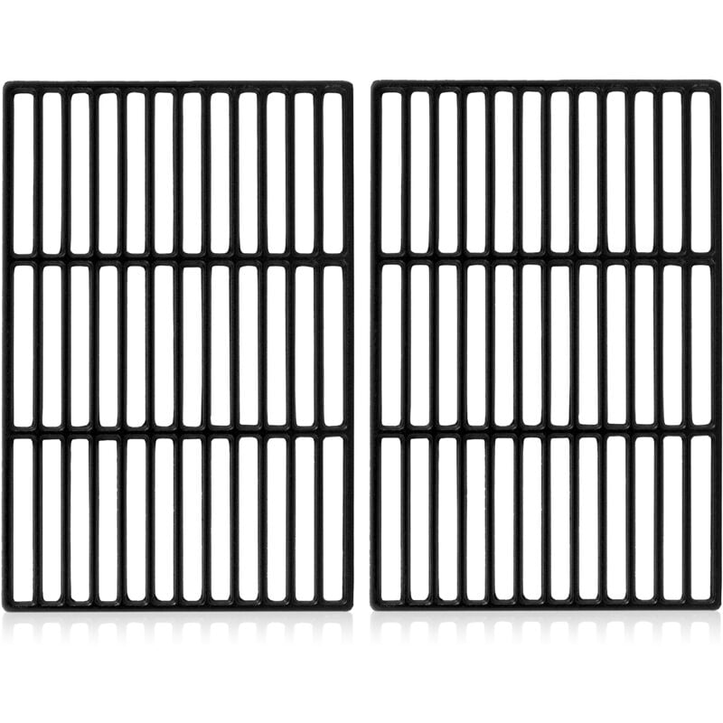 Bbq-toro - Grille de cuisson en fonte (2 pièces) 41,5 x 55 cm Grille de cuisson en fonte, preseasoned