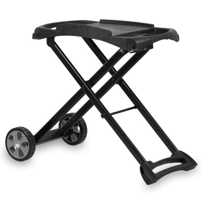 Bbq-toro - Table pour barbecue à gaz, chariot de barbecue pliable, support de barbecue portable, soubassement.