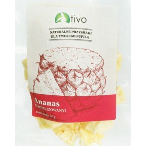 Tivo  Ananas lyophilisé 20 g - Ananas lyophilisé 20 g