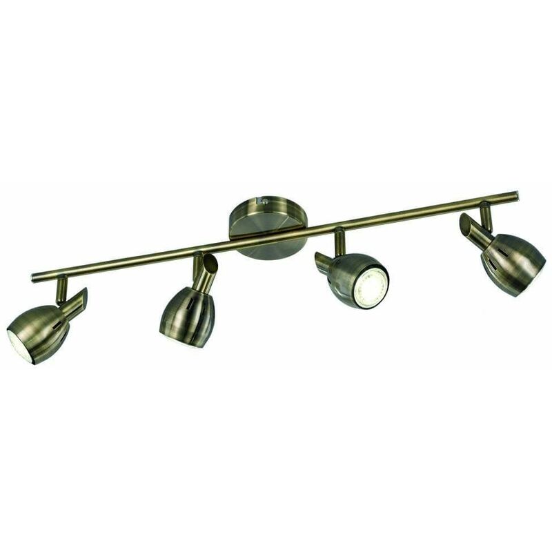 Tivoli bronze ceiling light 4 bulbs