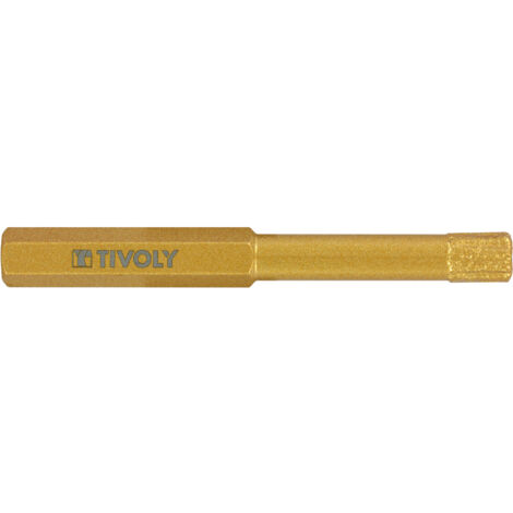 Tivoly • 1 Diamond Dry Technic Ceram Bohrer, Ø 10 mm