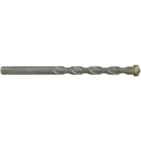 Tivoly • 1 Foret béton Pro Ø 10 mm - Plaquette Carbure - Queue Cylindrique