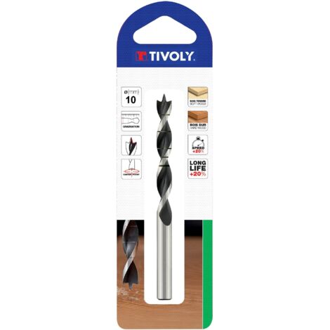 Tivoly 10863820300 punta legno 3 punte graduato Ø 3