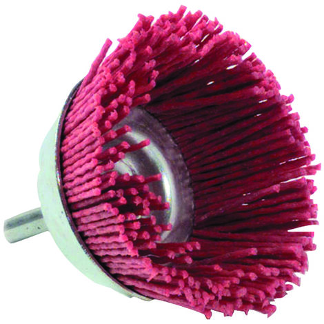 Tivoly • Brosse Coupe • Fil Nylon • Ø65mm • Grain : 80 • Pour Nettoyage du Bois