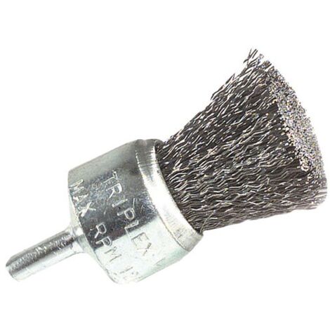 TIVOLY - Brosse métal pinceau sur tige t6 vrac
