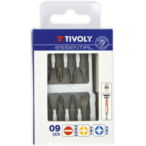 Tivoly • coffret 9pcs embouts + PE