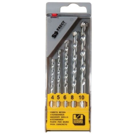 Tivoly Coffret Pro Forets Carbure Percage Béton
