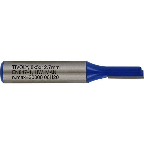 TIVOLY Ø5mm • Lame en Carbure • Tige Ø8mm • Pour Travail du Bois