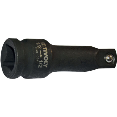 Tivoly • Impact-Verlängerung F1/2" auf M1/2" • Für Vierkant-Steckschlüsseleinsätze F1/2"