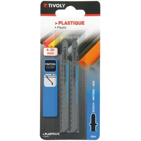 TIVOLY - Lame scie sauteuse bosch plastique bl2