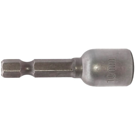 Tivoly • Magnetische Spannmutter • Sechskantkopf Ø10 mm • Sechskantschaft 6,35 mm