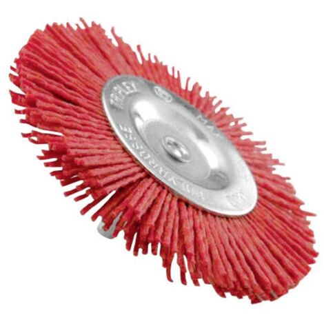 Tivoly Polybrosse rouge circulaire pour bois TIVOLY, Diam.100 mm