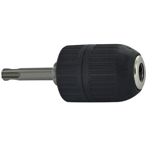 Tivoly • Portabrocas Autoajustable Capacidad Ø2 a 13mm para Taladro Eléctrico SDS+