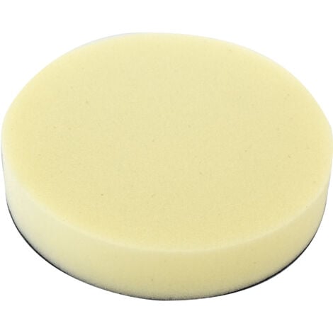 Tivoly • Selbsthaftender Polierschwamm • Ø12535 mm • Weicher Polyurethanschaum • In warmem Wasser abwaschbar